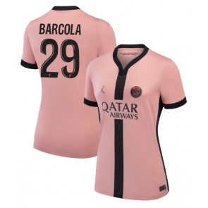 Paris Saint-Germain Bradley Barcola #29 Tredjetröja Dam 2024-25 Kortärmad